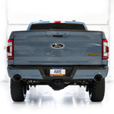 AWE Tuning 2021+ Ford F-150 Tremor (w/ Bumper Cutouts) 0FG Resonated Catback - Diamond Black Tips