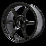 Gram Lights 57DR 15x8.0 +35 4x100 Semi Gloss Black Wheel