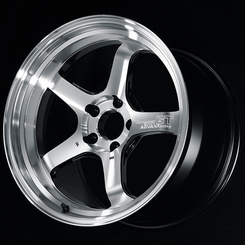 Advan GT Beyond-R 18X9.5 / +45 Offset / 5x120 BC / 72.5mm Bore / Machining and Diamond Cutting