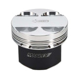 Manley Mitsubishi 4G63T 86.5mm (+1.5mm) -2cc Dome Extreme Duty Platinum Series Pistons w/ Rings