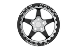 Weld GM Alumastar 17x10 / 5x120 / 7.2 BS - Gloss Black Milled - Black SBL Wheel