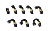 GReddy AN06 30 DEGREE HOSE END SWIVEL BLACK/GOLD ANODIZED