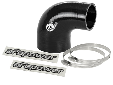 aFe Magnum FORCE Intake Coupling Kit (2-3/4 IN ID to 2 IN ID x 90 Deg.) Elbow Coupler - Black