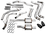 AWE 25+ RAM 1500 3.0TT 0FG Catback Touring Exhaust - Diamond Black Tips