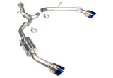 Hyundai Elantra N Axle Back Exhaust System Polished Stainless Steel Tip For 22-Pres Hyundai Elantra N Stillen