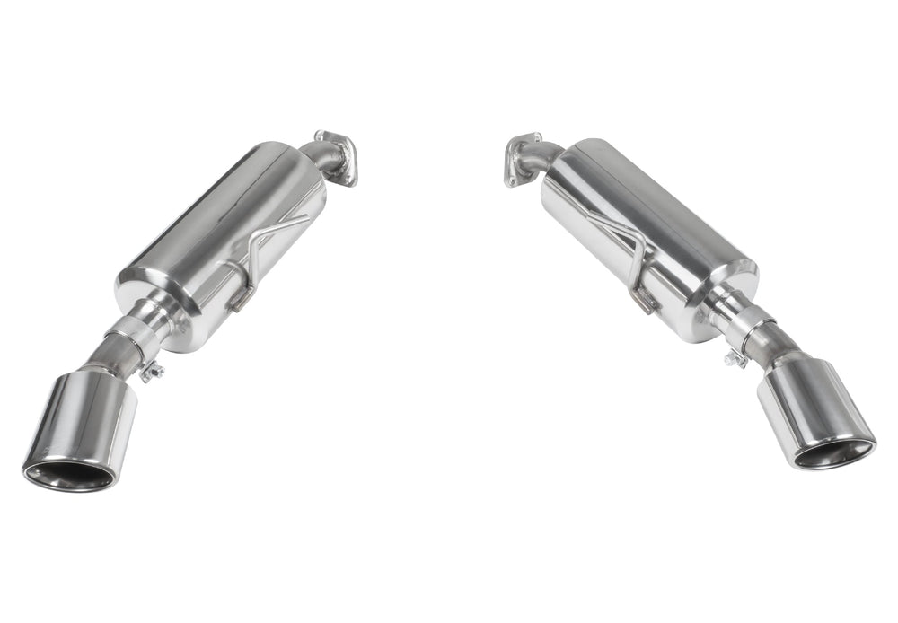 Infiniti Q50 2.0t Axle Back Exhaust System w/ Polished Tips For 16-18 Infiniti Q50 2.0t Stillen