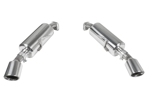 Infiniti Q50 2.0t Axle Back Exhaust System w/ Polished Tips For 16-18 Infiniti Q50 2.0t Stillen