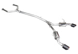 Infiniti Q50 3.0t Cat Back Exhaust w/ Carbon Fiber Tips For 16-24 Infiniti Q50 3.0t Stillen