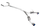 Infiniti Q50 3.0t Cat Back Exhaust w/ Burnt Tips For 16-24 Infiniti Q50 3.0t Stillen