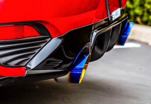 Infiniti Q60 3.0t Cat-Back Exhaust System Burnt Tips for 17-22 Infiniti Q60 3.0t Stillen