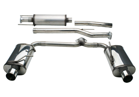 Nissan Altima Stainless Steel Cat-Back Exhaust System For 08-13 Nissan Altima 2.5 Coupe Stillen