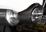 Nissan Altima Axle Back Exhaust Carbon Fiber Tips for 19-23 Nissan Altima 2.5L AWD Stillen