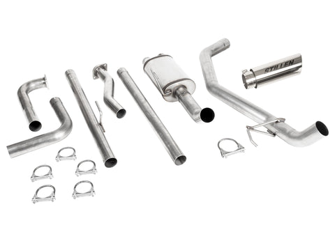 Nissan Titan Cat Back Exhaust 5.6L Non-XD 2WD/4WD Polished Tip For 16-21 Nissan Titan Non-XD 2WD/4WD Stillen