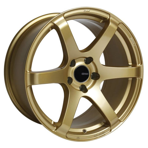 Enkei T6S 18x9.5 45mm Offset 5x100 Bolt Pattern 72.6 Bore Gold Wheel
