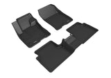 3D MAXpider 21-24 Ford Bronco Sport Kagu 1st / 2nd Row Floormats - Black