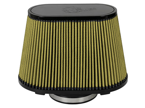 aFe Magnum FORCE Intake Rplcmnt Air Filter 5 IN F x (11x6-1/2) IN B x (8-1/2x4) IN T x 7-1/2 IN H