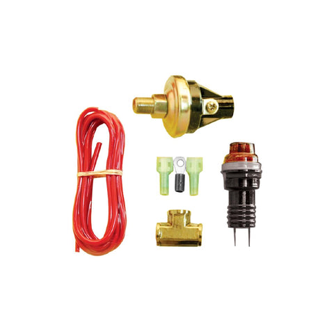 Gagelites Warning Light Kit - 15-50 psi Oil Pressure 1/8