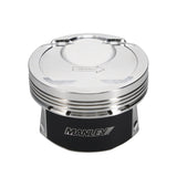 Manley Ford 3.5L Ecoboost 3.642in Bore 1.239in Comp Height -8.5cc Dish Extreme Duty Piston Set