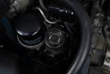 HPS Performance Billet Aluminum Engine Oil Filler Cap, Black, 5269-106WB