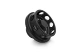 HPS Performance Billet Aluminum Engine Oil Filler Cap, Black, 5269-108WB