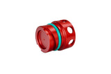 HPS Performance Billet Aluminum Engine Oil Filler Cap, Red, 5269-110R