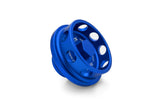 HPS Performance Billet Aluminum Engine Oil Filler Cap, Blue, 5269-107BL