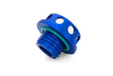 HPS Performance Billet Aluminum Oil Cap for Honda B C D F H J K L R Series Engine, Blue, 5269-104BL