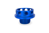 HPS Performance Billet Aluminum Engine Oil Filler Cap, Blue, 5269-105BL