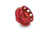 HPS Performance Billet Aluminum Oil Cap for Honda B C D F H J K L R Series Engine, Red, 5269-104R