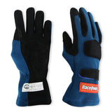 RaceQuip Blue 2-Layer SFI-5 Glove - XL