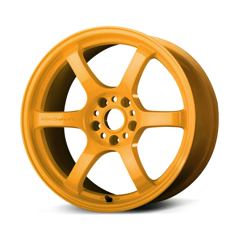 Gram Lights 57DR 17x9.0 +38 5x114.3 Mach Yellow