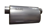 Kooks 3in Oval Offset/Offset (Same Side) Muffler 14in Long Body Stainless Steel