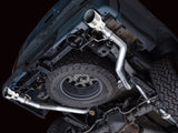 AWE Tuning 2021+ Ford F150 Tremor w/ Bumper Cutouts 0FG Non-Resonated Cat-Back w/ Chrome Silver Tips