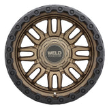 Weld Off-Road Swift 17x9in - 8x170 BP - ET-12 - 125.1mm CB - Satin Bronze Wheel & Black Ring