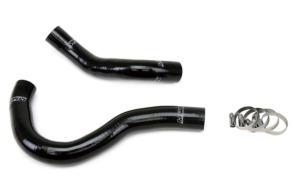 HPS Performance High Temp Reinforced Silicone Radiator Coolant Hose Kit Black 57-1001-BLK