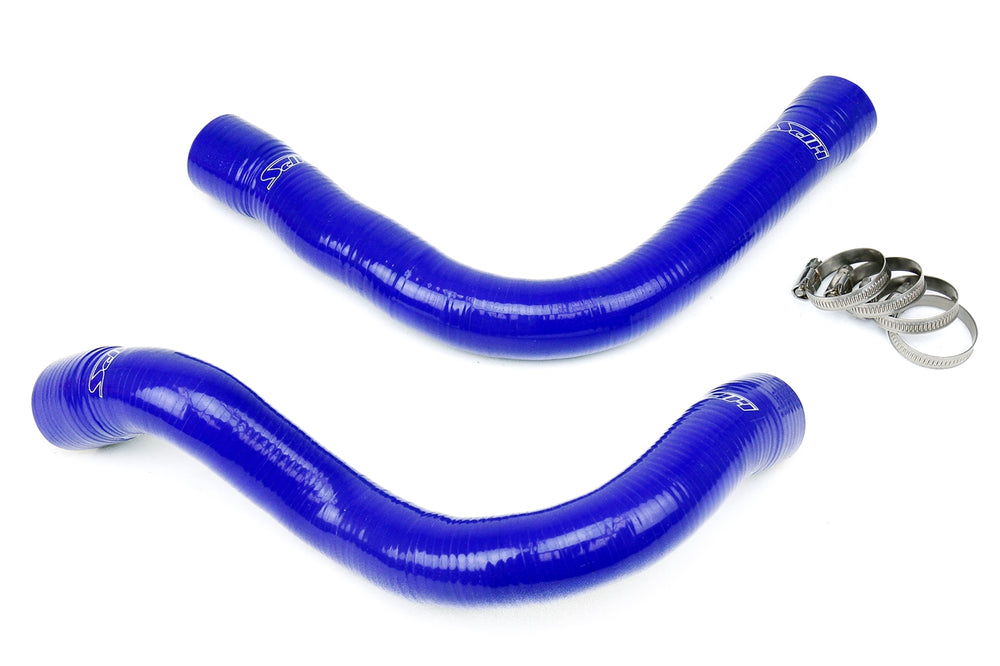 HPS Performance High Temp Reinforced Silicone Radiator Coolant Hose Kit Blue 57-1007-BLUE