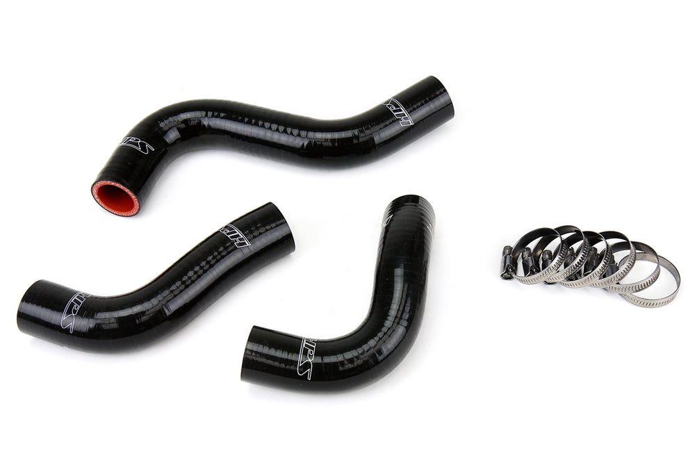 HPS Performance High Temp Reinforced Silicone Radiator Coolant Hose Kit Black 57-1029-BLK