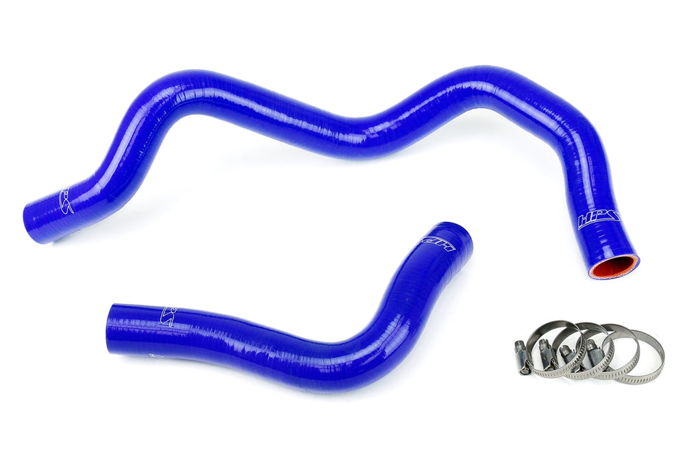 HPS Performance High Temp Reinforced Silicone Radiator Coolant Hose Kit Blue 57-1031-BLUE