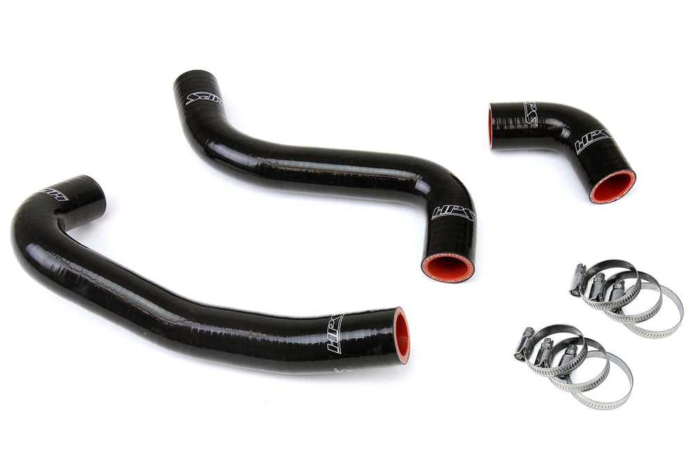 HPS Performance High Temp Reinforced Silicone Radiator Coolant Hose Kit Black 57-1059-BLK