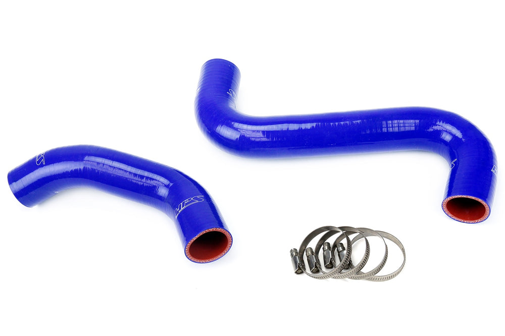 HPS Performance High Temp Reinforced Silicone Radiator Coolant Hose Kit Blue 57-1061-BLUE
