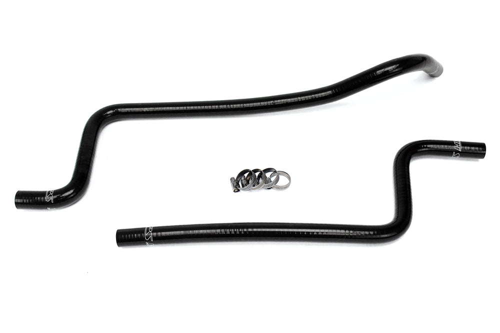 HPS Performance High Temp Reinforced Silicone Heater Coolant Hose Kit Black 57-1221H-BLK