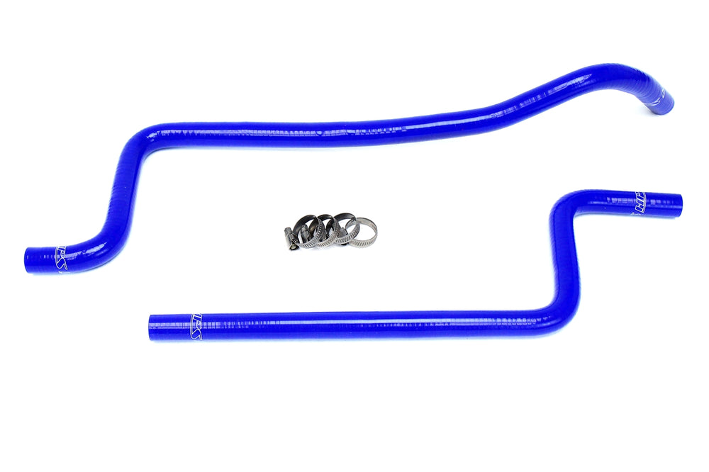 HPS Performance High Temp Reinforced Silicone Heater Coolant Hose Kit Blue 57-1221H-BLUE