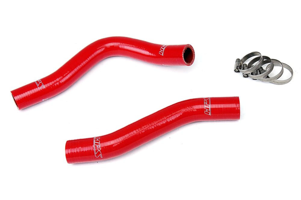 HPS Performance High Temp Reinforced Silicone Radiator Coolant Hose Kit Red 57-1230-RED