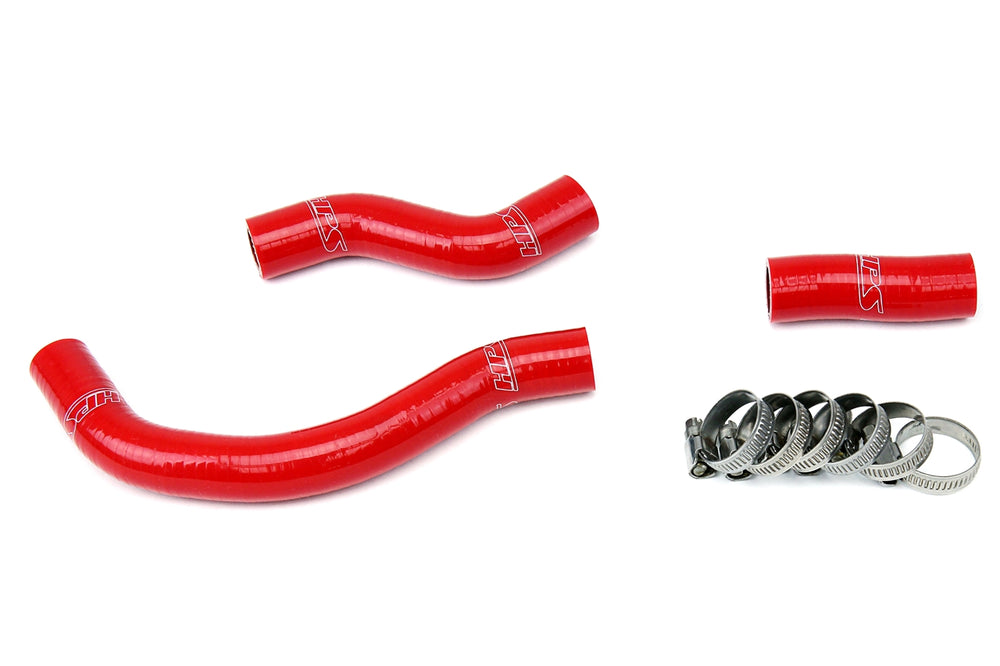 HPS Performance High Temp Reinforced Silicone Radiator Coolant Hose Kit Red 57-1251-RED