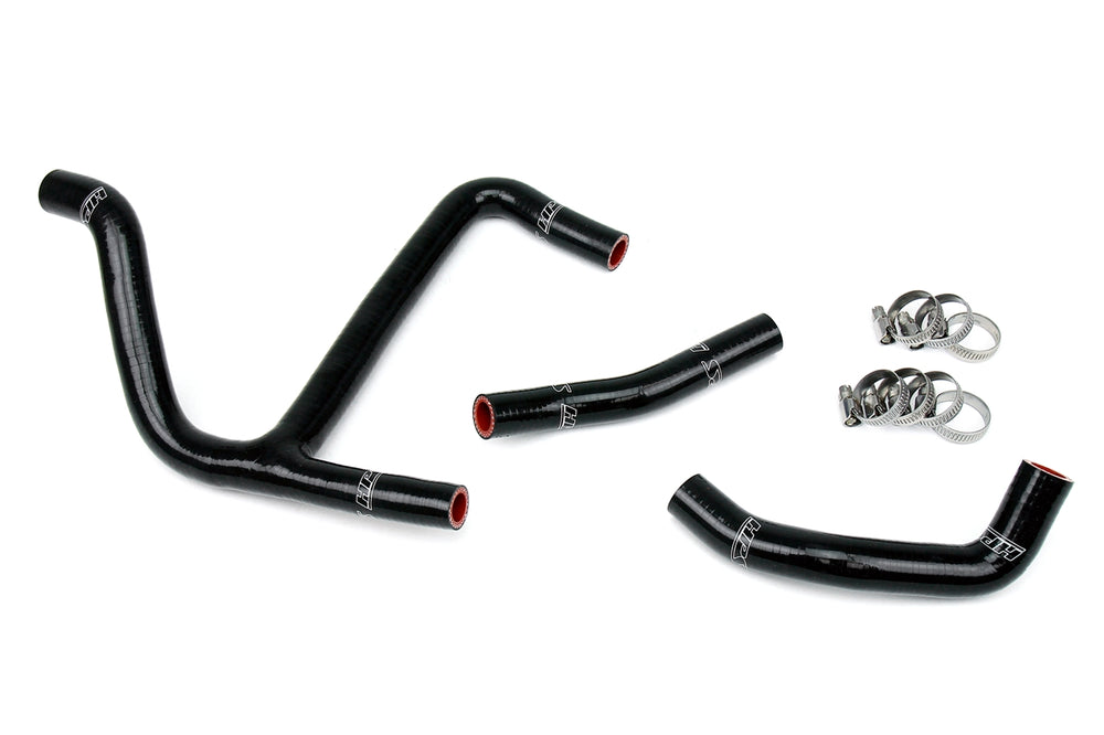 HPS Performance High Temp Reinforced Silicone Radiator Coolant Hose Kit Black 57-1256-BLK