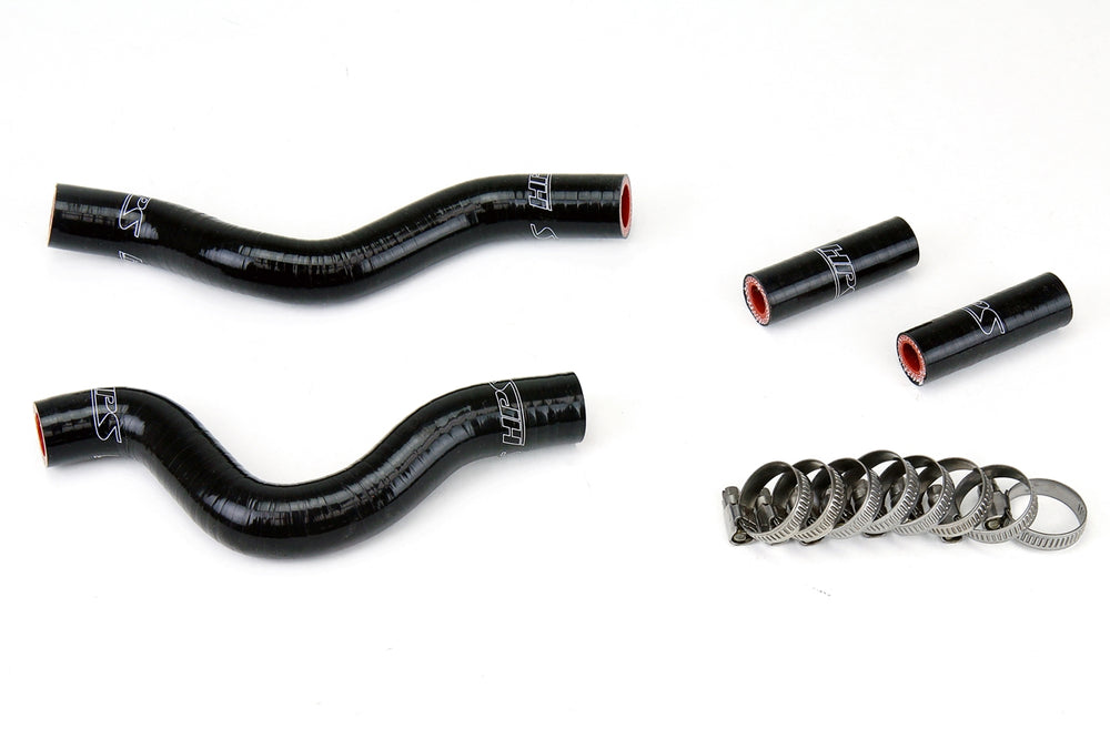 HPS Performance High Temp Reinforced Silicone Radiator Coolant Hose Kit Black 57-1257-BLK