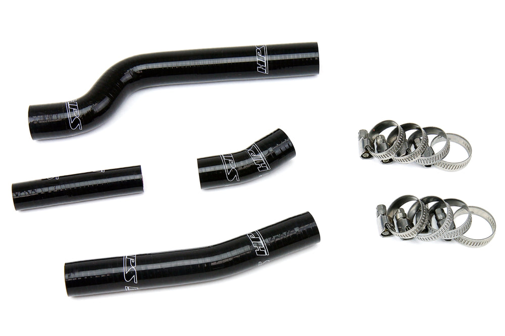 HPS Performance High Temp Reinforced Silicone Radiator Coolant Hose Kit Black 57-1262-BLK