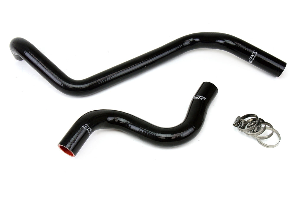 HPS Performance High Temp Reinforced Silicone Radiator Coolant Hose Kit Black 57-1274-BLK