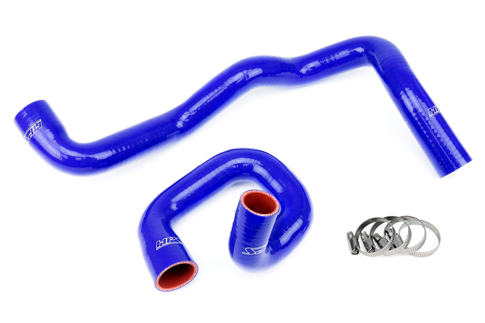 HPS Performance High Temp Reinforced Silicone Radiator Coolant Hose Kit Blue 57-1287-BLUE