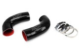 HPS Performance High Temp Reinforced Silicone Air Intake Hose Kit Black 57-1291-BLK